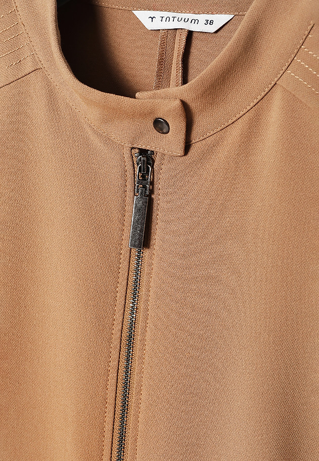 LADIES’ DRESS WITH METAL ZIPPER - MANTOKI LADIES’ DRESS WITH METAL ZIPPER - MANTOKI BEIGE 7