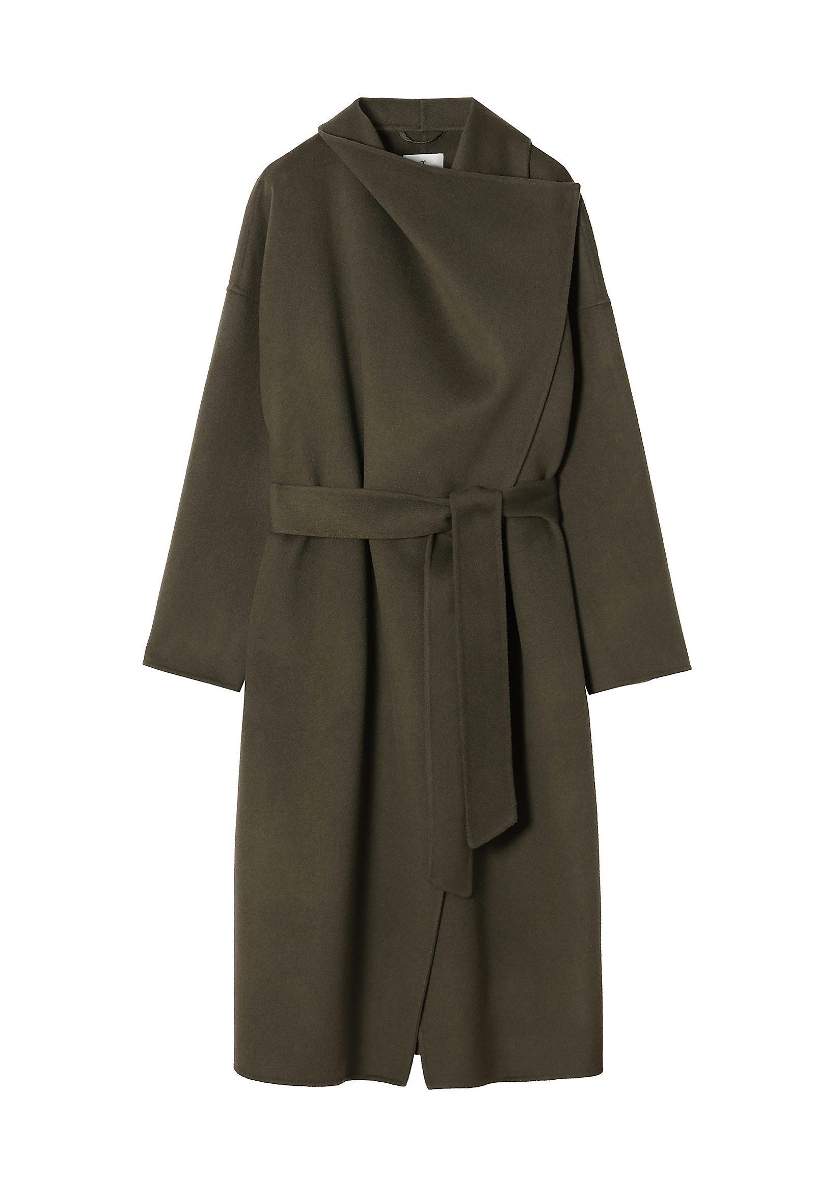ASYMMETRIC LADIES' COAT BORDO 1 ASYMMETRIC LADIES' COAT BORDO 1 KHAKI 80887