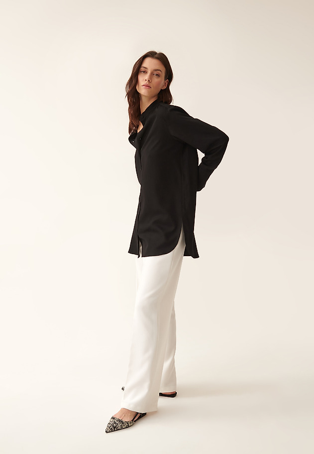 FLOWING SHIRT MONTREALI 1 FLOWING SHIRT MONTREALI 1 CZARNY 5