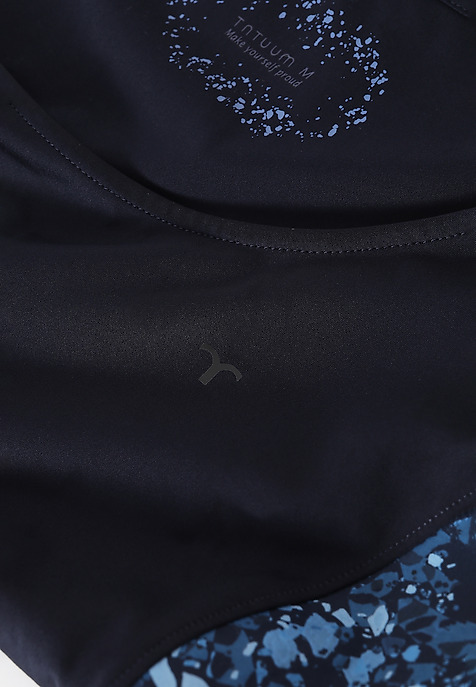 HÖLGYEK UJJ NÉLKÜLI SPORT BLOUSE - SILVIA SÖTÉTKÉK 2