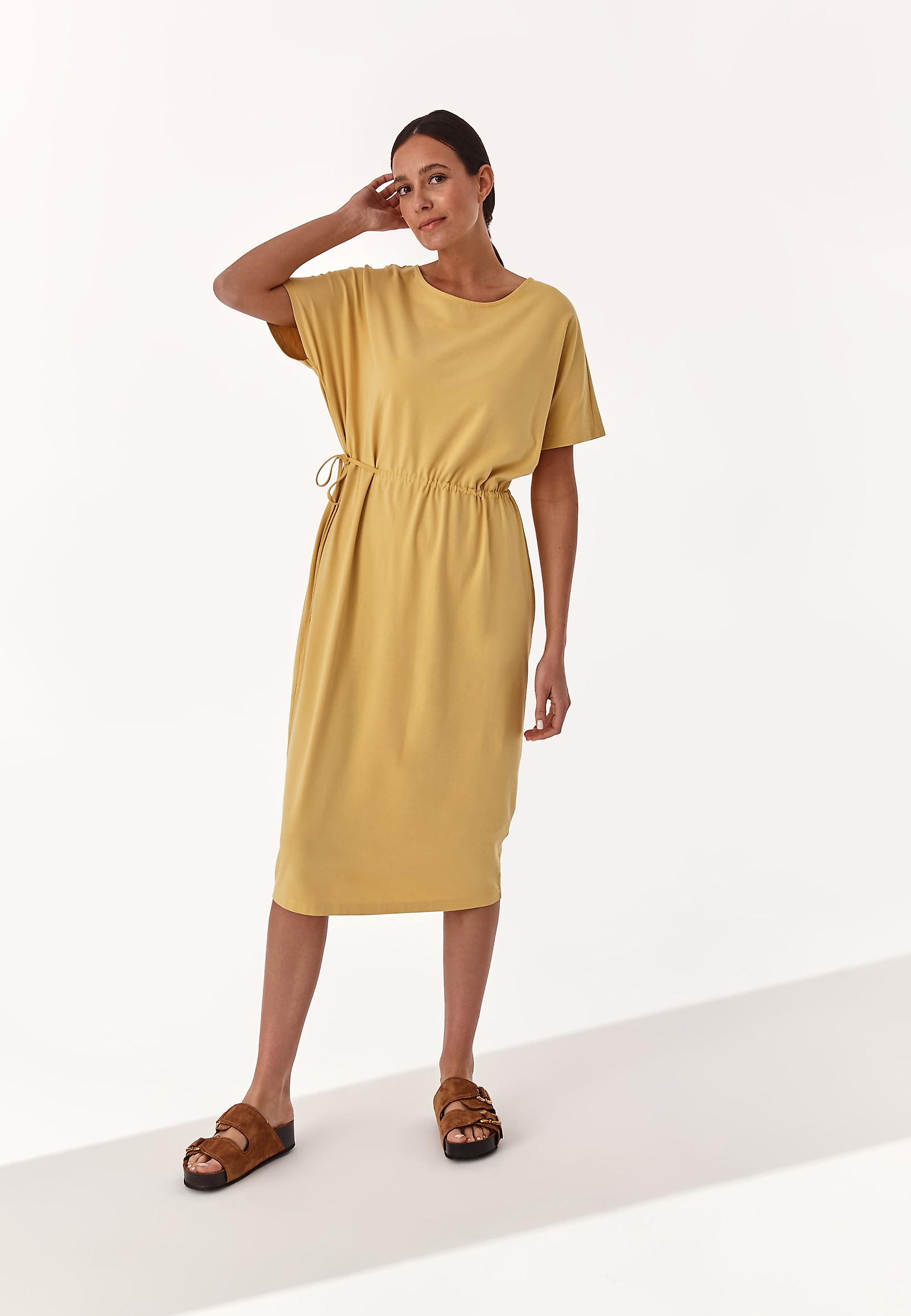 SUKIENKA MIDI OMARIS SUKIENKA MIDI OMARIS ŻÓŁTY 79243