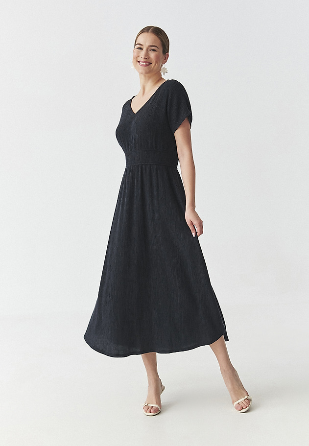 HOSSZÚ RUHA KIMONO UJJAL — TABITA 2 HOSSZÚ RUHA KIMONO UJJAL — TABITA 2 SÖTÉTKÉK 2