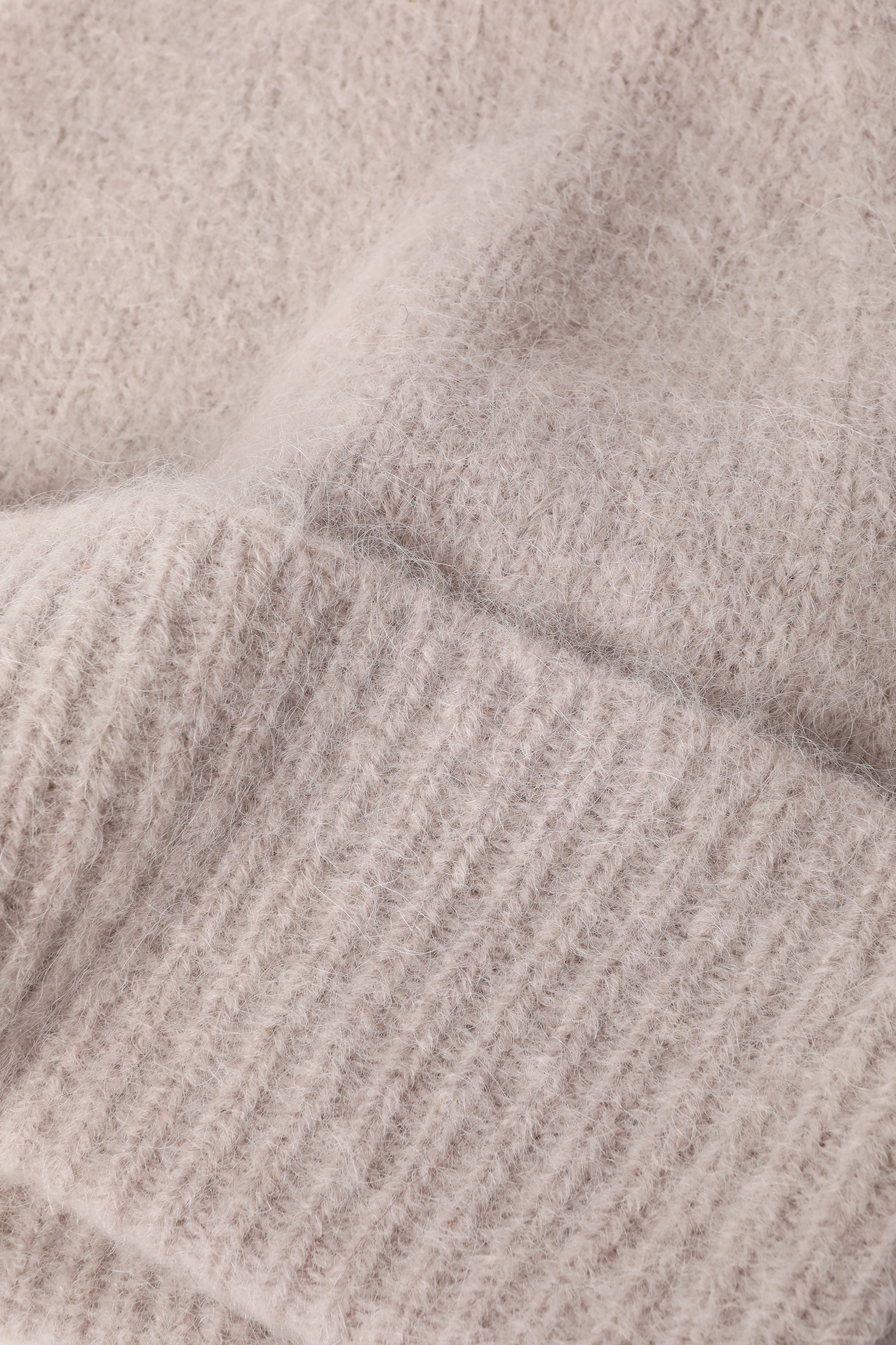 KLASYCZNA CZAPKA Z WEŁNĄ I ALPAKĄ - NUVA BEŻOWY 2