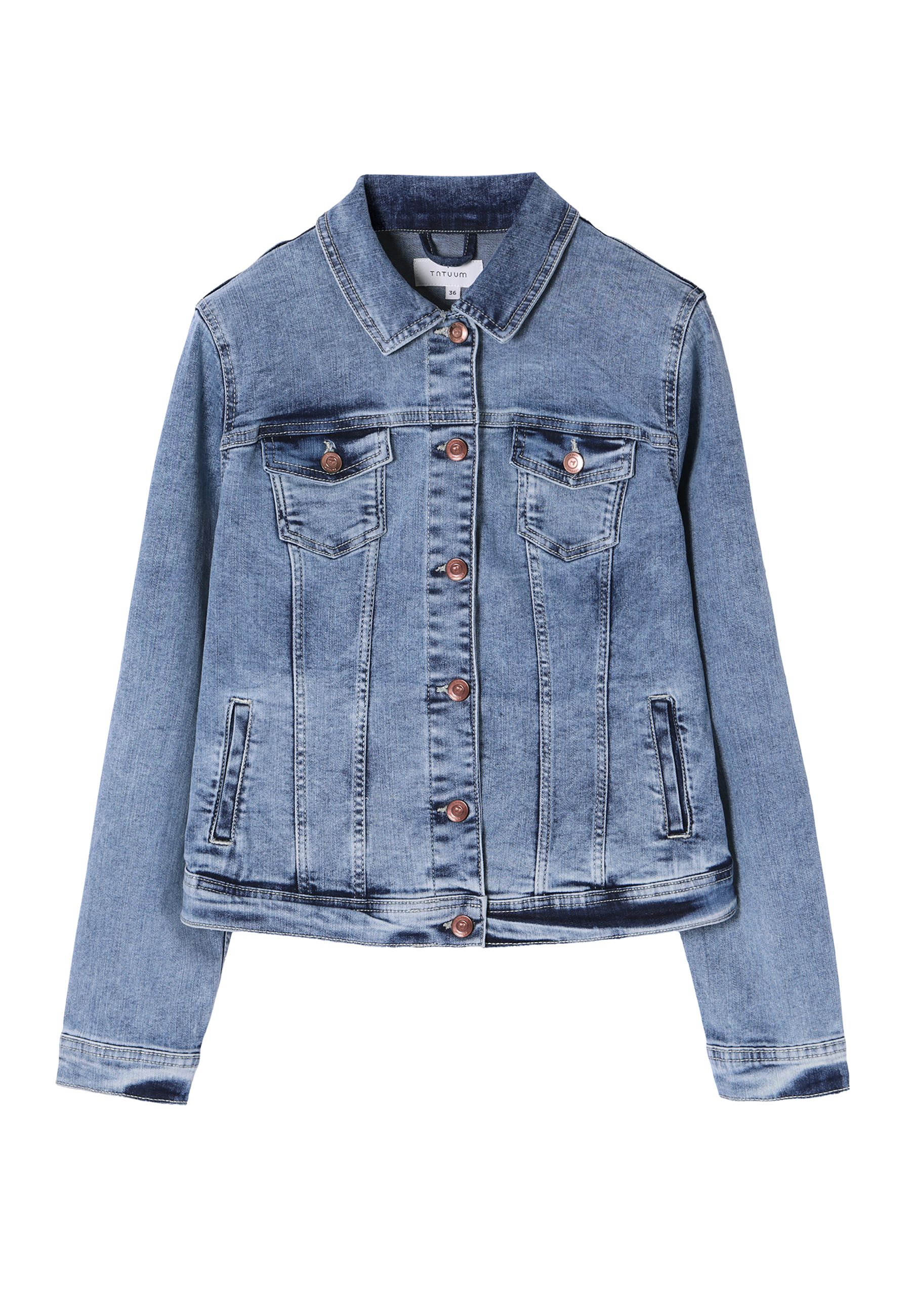 DAMSKA KURTKA JEANSOWA BESKA