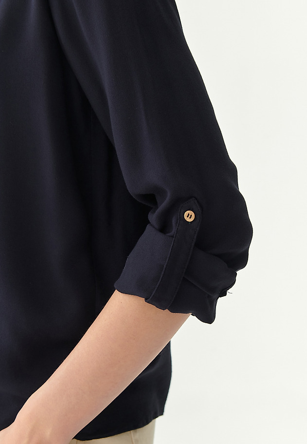 ŽENSKA BLUZA ORA ŽENSKA BLUZA ORA TEMNO MODRA 3