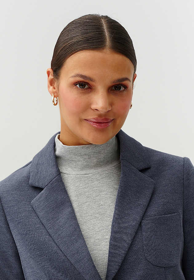 LADIES’ CLASSIC BLAZER - RAFO LADIES’ CLASSIC BLAZER - RAFO GRANATOWY 5