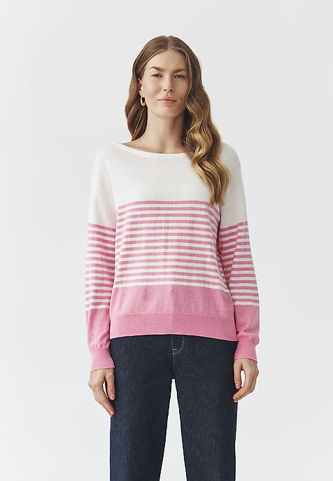 SWETER W POPRZECZNE PASKI — PENNY MULTIKOLOR 2