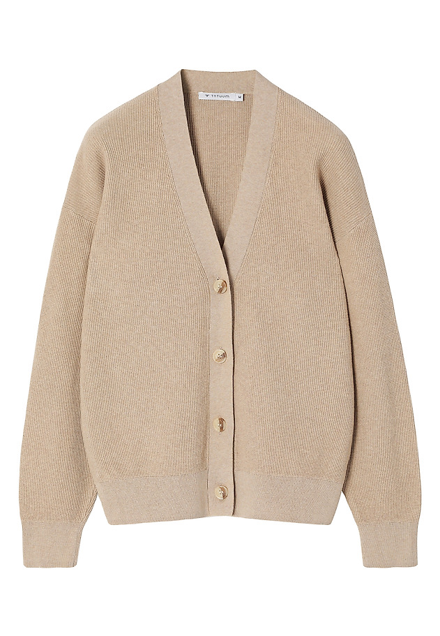CARDIGAN DIN BUMBAC - PONKONI CARDIGAN DIN BUMBAC - PONKONI BEJ 8