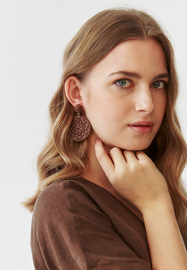 LADIES’ EARRINGS - WILIKA LADIES’ EARRINGS - WILIKA BROWN 1