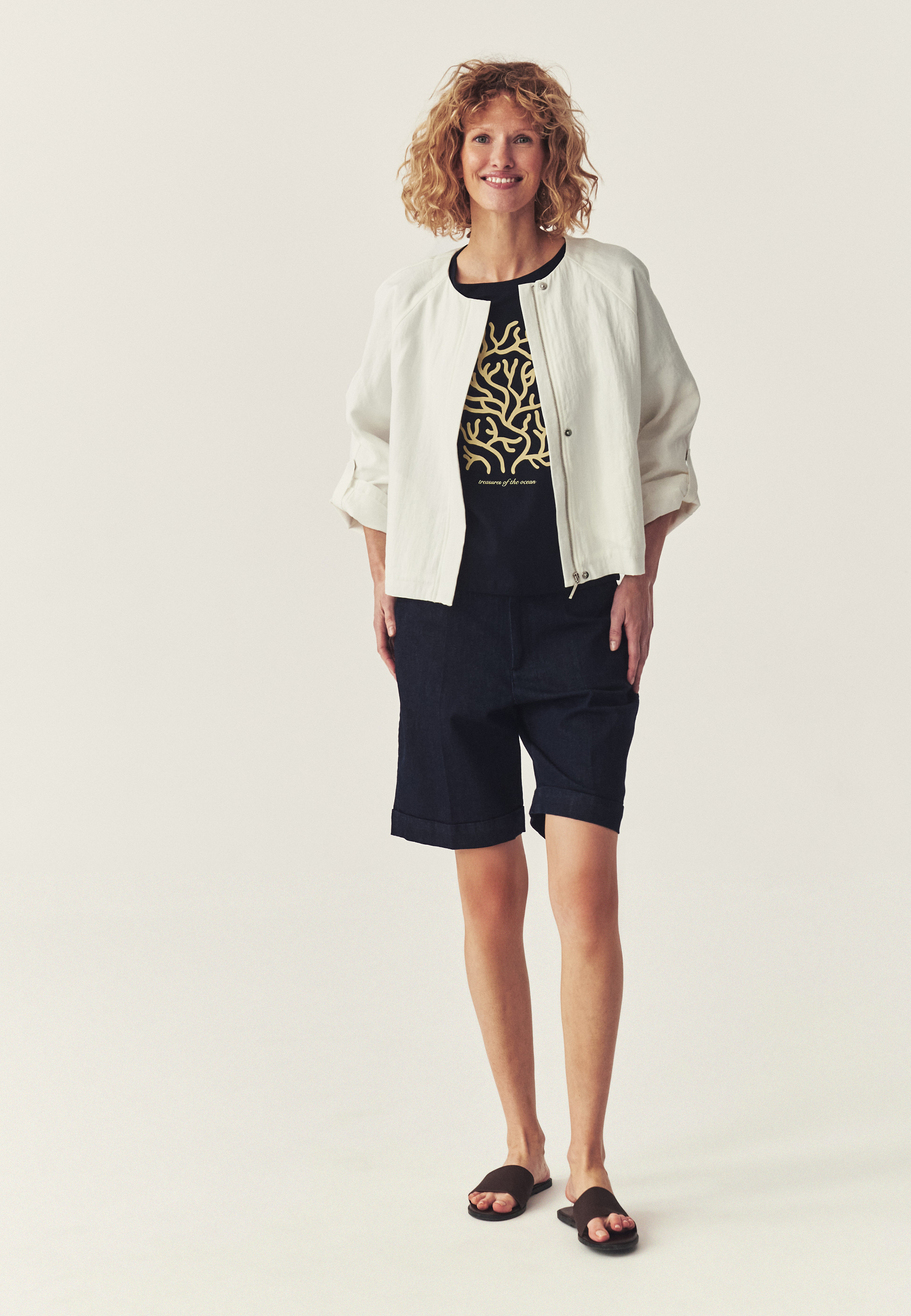 dámská bunda ZAFE BÍLÁ 2