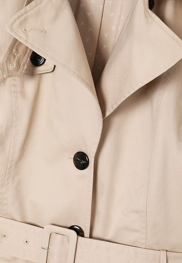 CLASSIC COAT WITH BELT — MEGANA CLASSIC COAT WITH BELT — MEGANA BEŻOWY 7