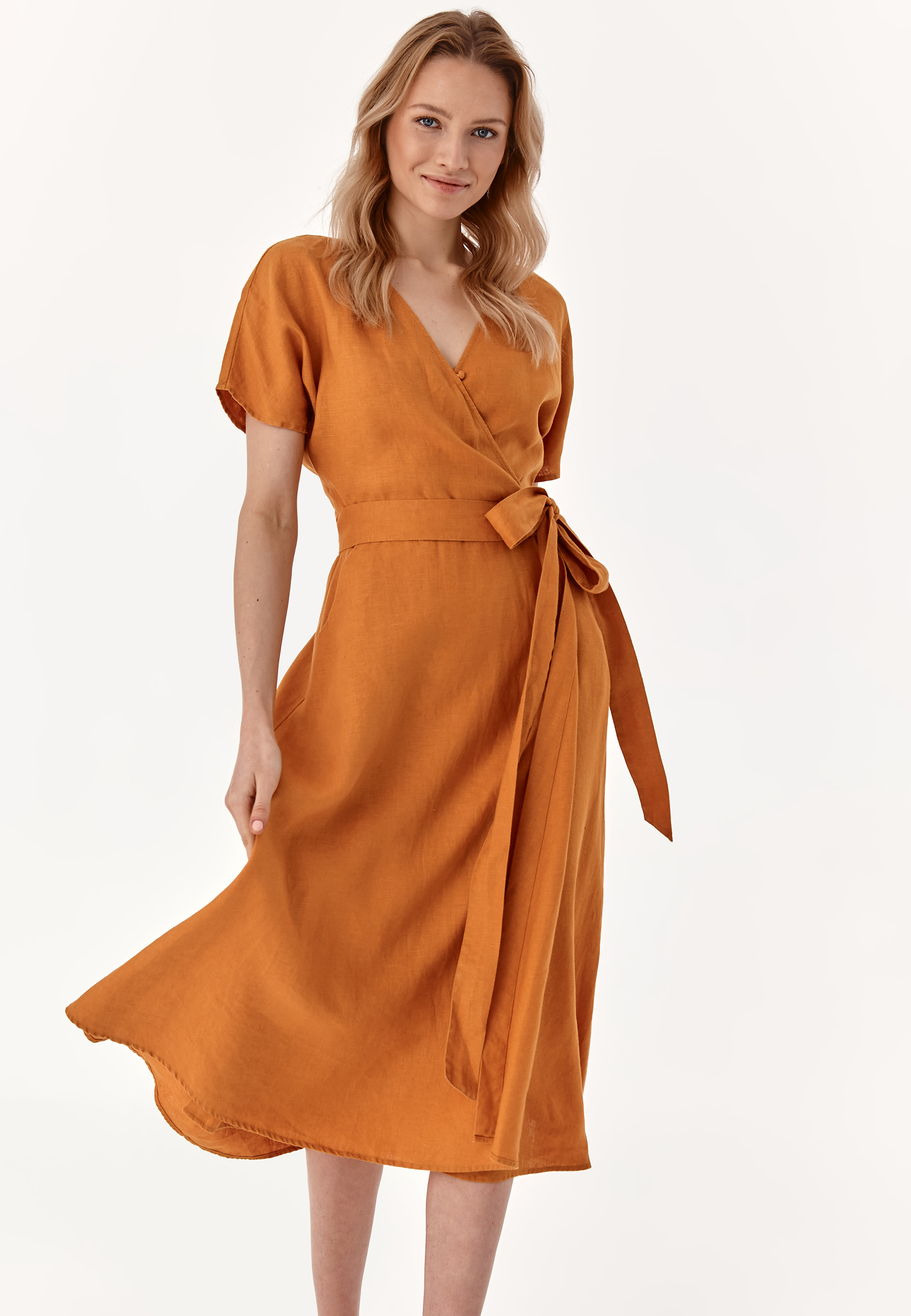 DÁMSKÉ LNĚNÉ ŠATY ZERWINA