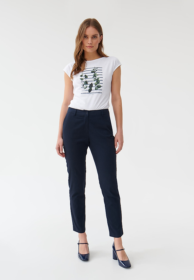 LADIES’ T-SHIRT WITH A PRINT AMANDA 2 LADIES’ T-SHIRT WITH A PRINT AMANDA 2 BIAŁY 2