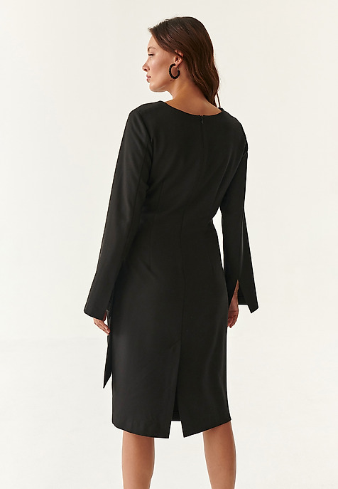 rochie textilă de damă SOKO NEGRU 2