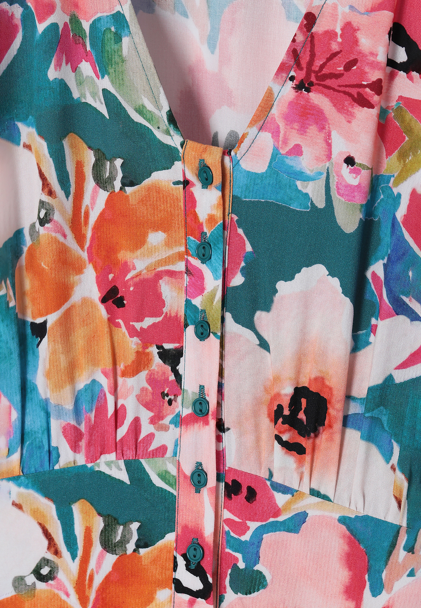 LADIES' PRINTED DRESS KAMDI 1 LADIES' PRINTED DRESS KAMDI 1 MULTICOLOR 87522