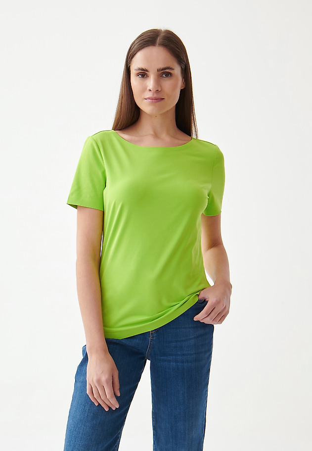 ŽENSKA BLUZA S KRATKIMI ROKAVI MIKAJA ŽENSKA BLUZA S KRATKIMI ROKAVI MIKAJA ZELENA 5