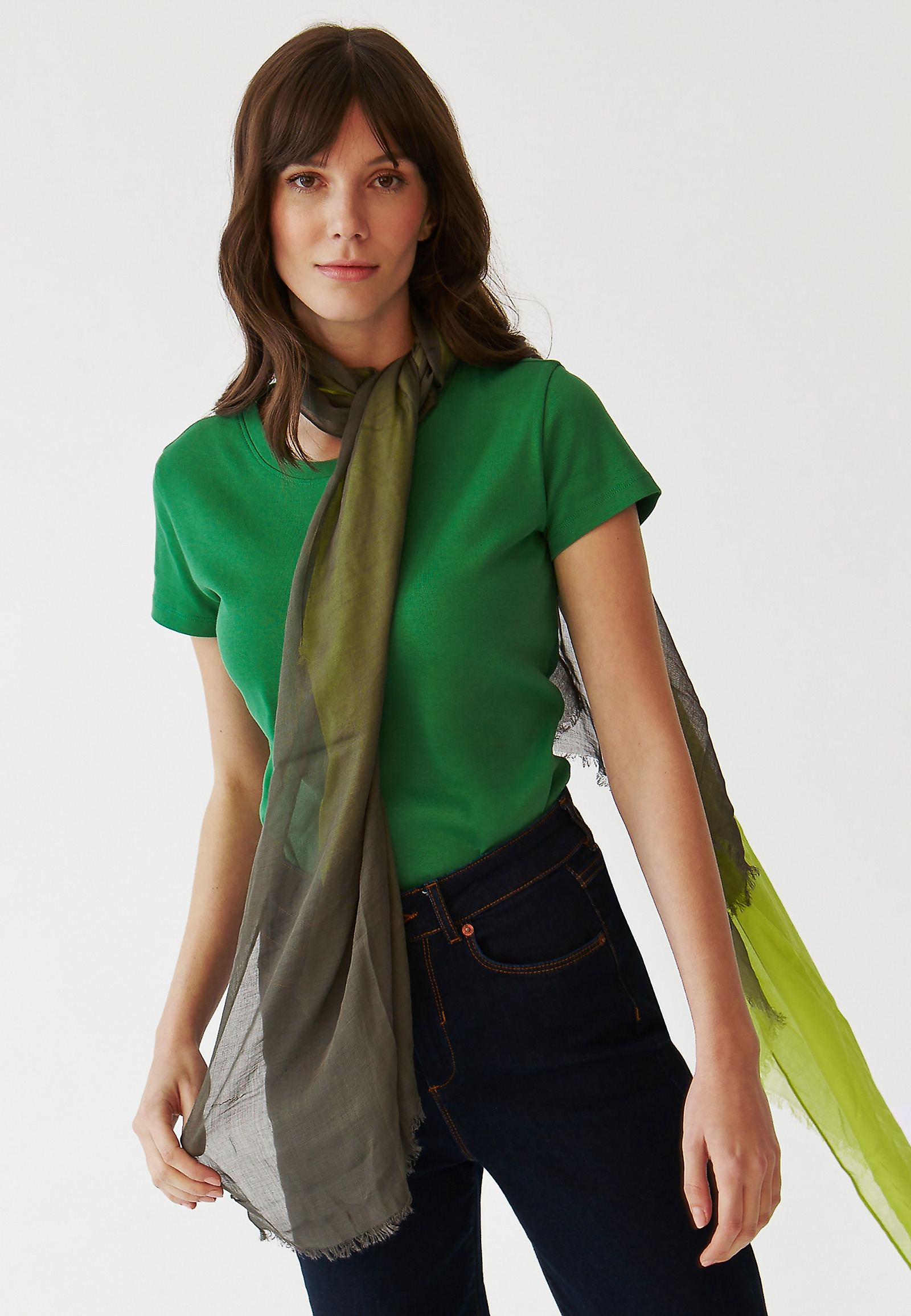 DÁMSKY ŠÁL MODINI DÁMSKY ŠÁL MODINI KHAKI 96177