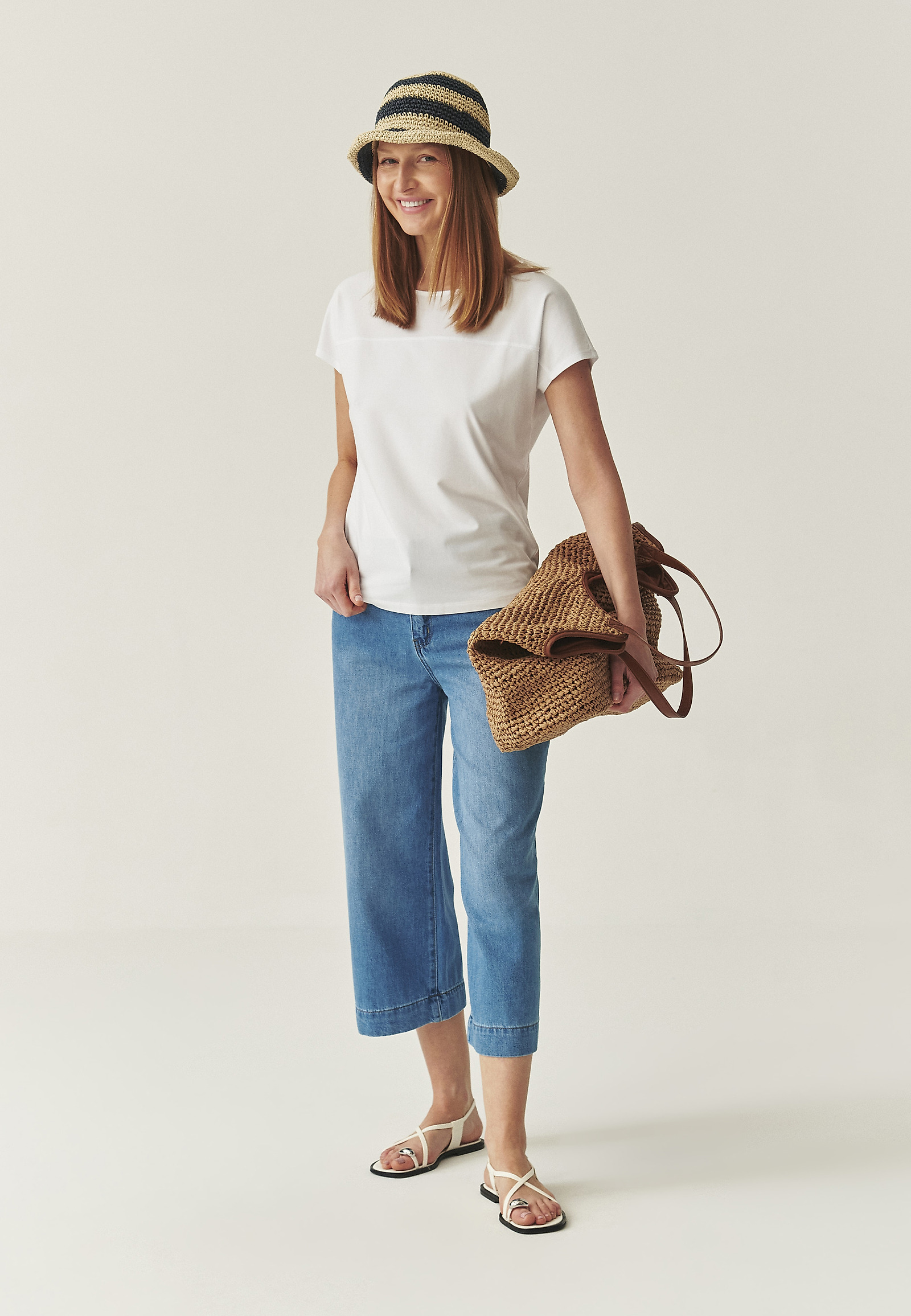 CASUAL BLUZA IZ BAMBUSA IN MODAL - MANDINI CASUAL BLUZA IZ BAMBUSA IN MODAL - MANDINI BELA 111216