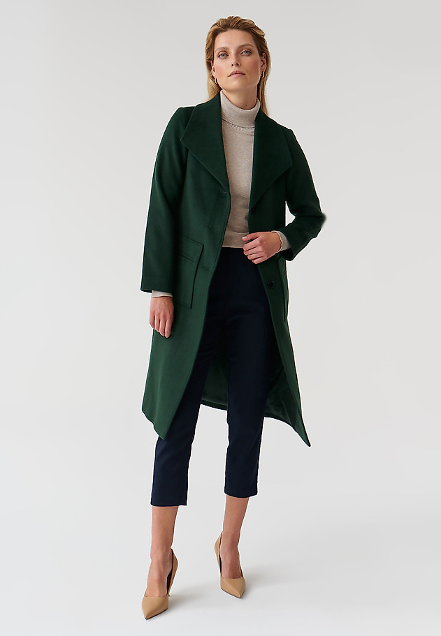 LADIES’ TROUSERS WITH DECORATIVE POCKETS TOLO LADIES’ TROUSERS WITH DECORATIVE POCKETS TOLO GRANATOWY 1