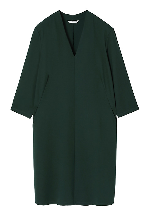 STYLISH KNITTED DRESS - KOKILIA GREEN 2