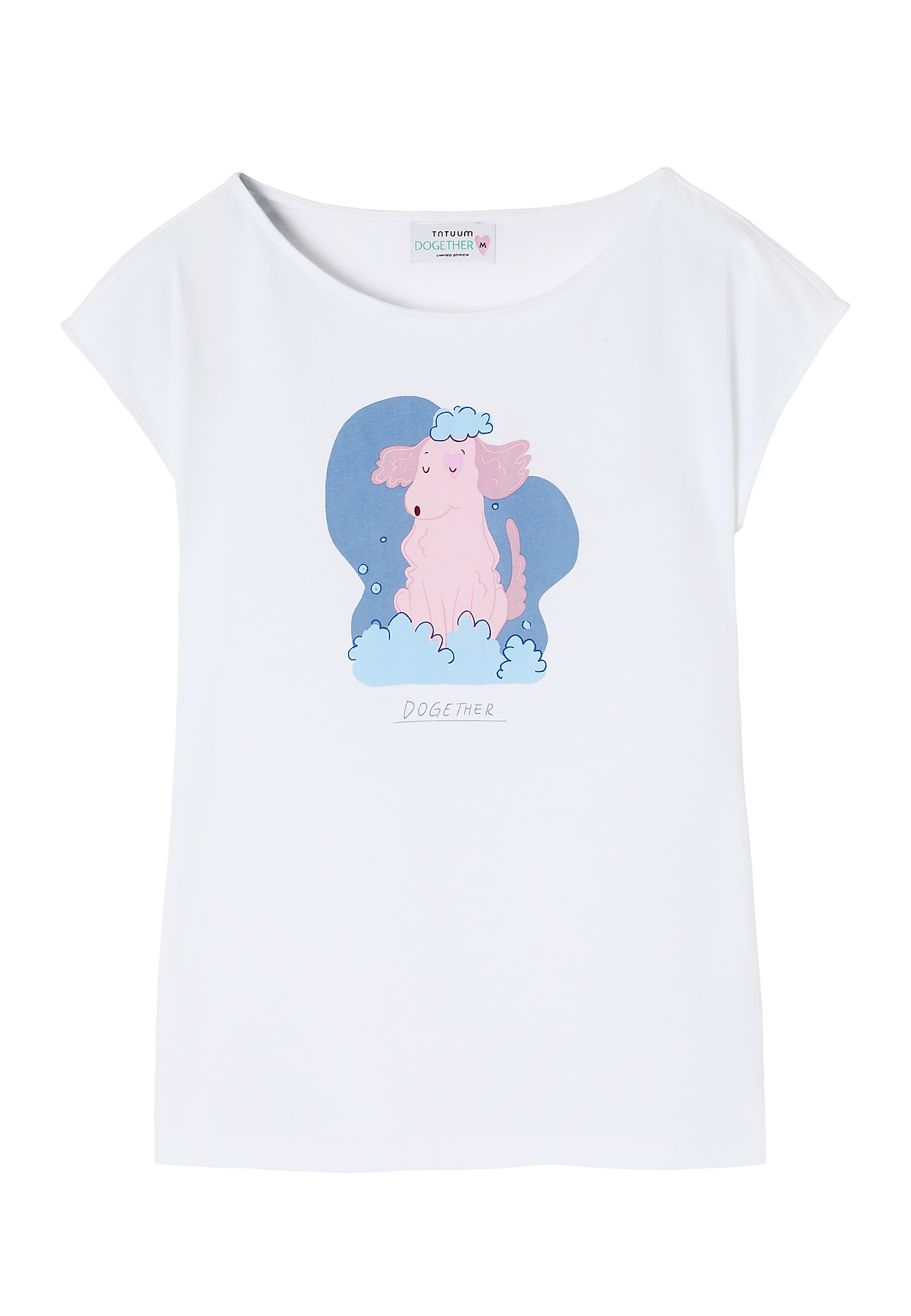 FITTED LADIES’ T-SHIRT WITH CENTRALISED PRINT - AMANDA 2 FITTED LADIES’ T-SHIRT WITH CENTRALISED PRINT - AMANDA 2 WHITE 103200