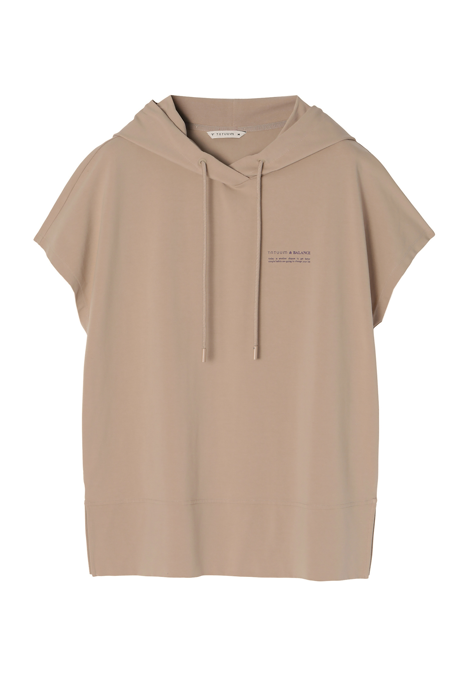 ŽENSKA BLUZA S KAPUCO AKSONA ŽENSKA BLUZA S KAPUCO AKSONA BEŽ 85971