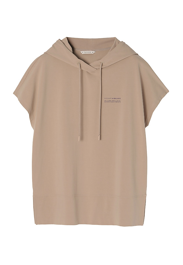 ŽENSKA BLUZA S KAPUCO AKSONA ŽENSKA BLUZA S KAPUCO AKSONA BEŽ 5