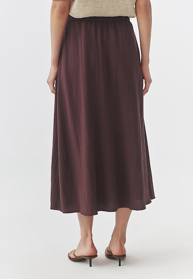 LADIES’ MIDI SKIRT - SAND 3 LADIES’ MIDI SKIRT - SAND 3 FIOLETOWY 3