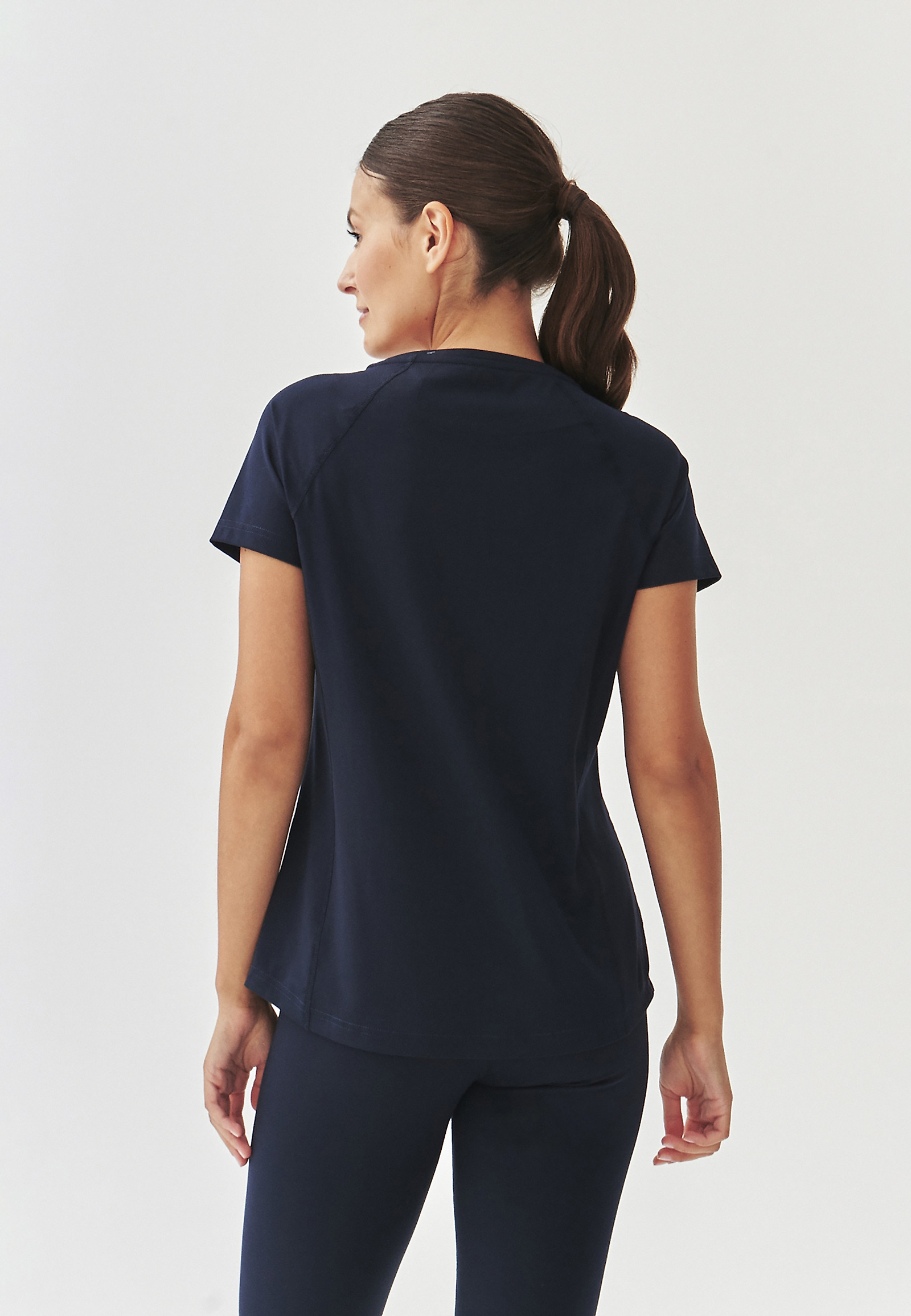ŽENSKA PLETENA BLUZA S KRATKIMI ROKAVI - ELENA ŽENSKA PLETENA BLUZA S KRATKIMI ROKAVI - ELENA TEMNO MODRA 100927