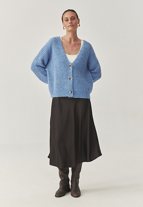 SATIN MIDI SKIRT - SATINI 4 SATIN MIDI SKIRT - SATINI 4