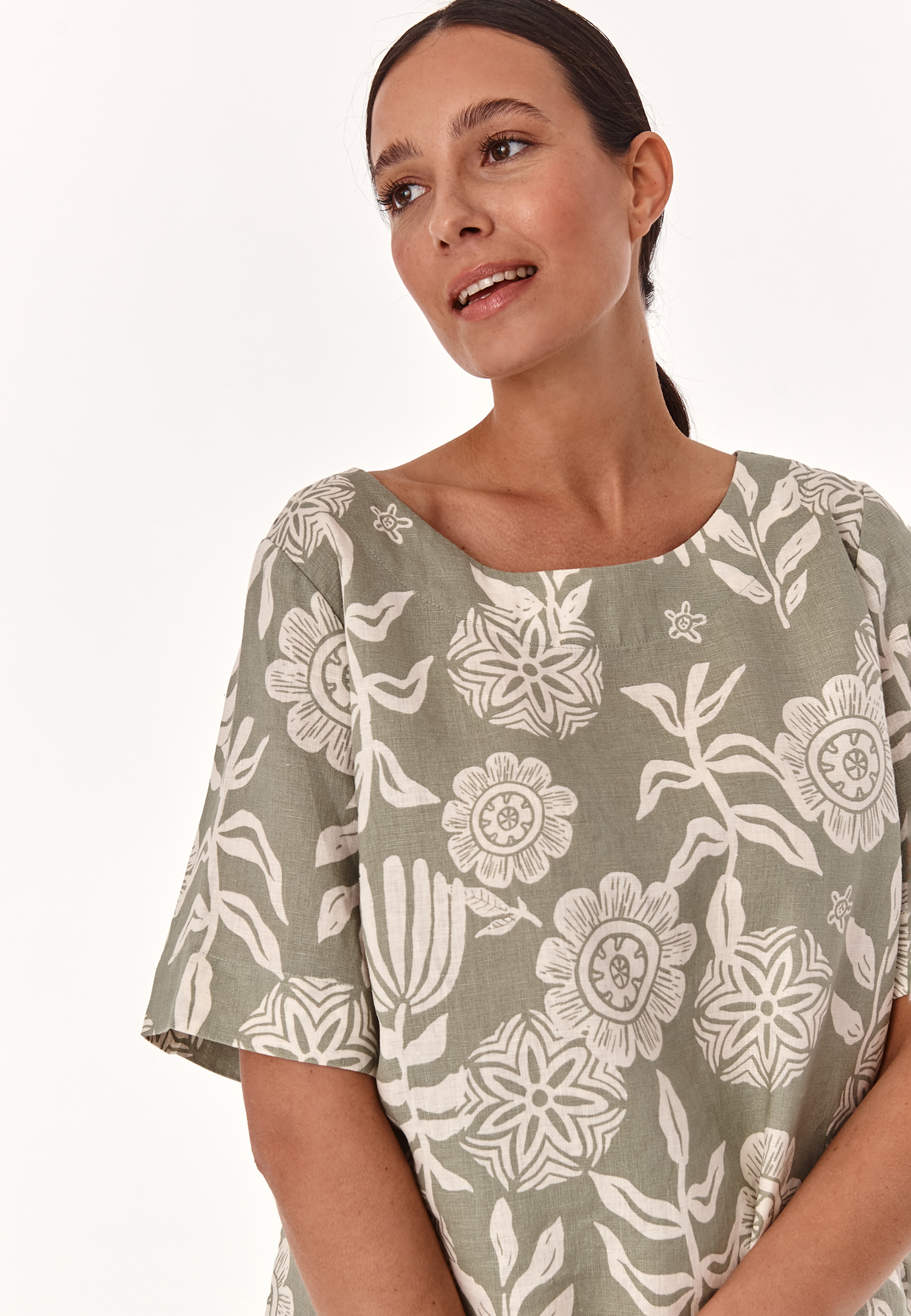 dámska blúzka látková MATYLDANA