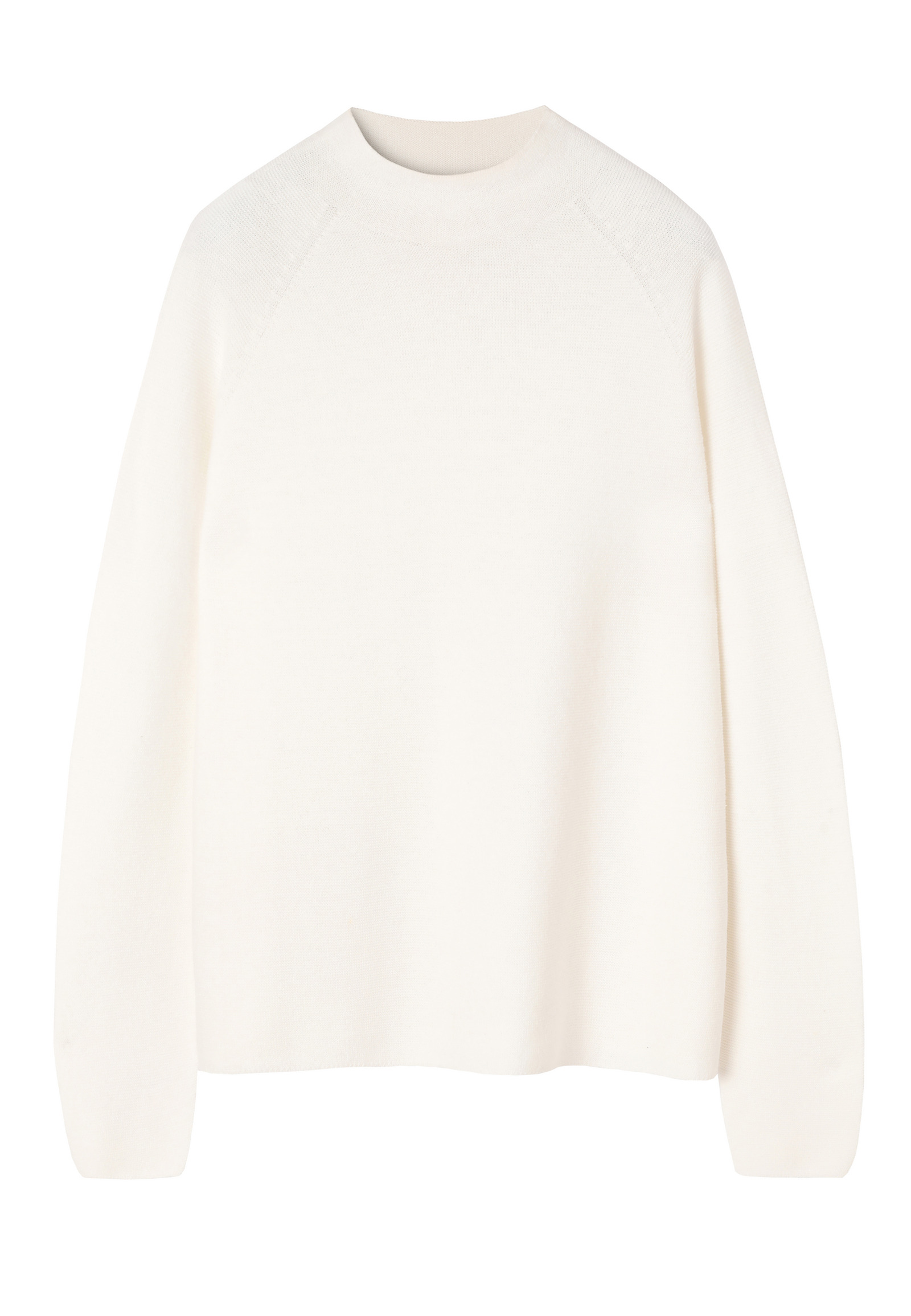 CARDIGAN CU GOLĂ ÎN FORMĂ DE JUMĂTATE DE TURTLĂ ȘI AMESTEC DE LANA - JOLIE CARDIGAN CU GOLĂ ÎN FORMĂ DE JUMĂTATE DE TURTLĂ ȘI AMESTEC DE LANA - JOLIE ECRU 113755