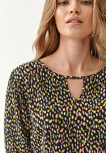 LUŹNA BLUZKA DAMSKA W PRINT MONKINA LUŹNA BLUZKA DAMSKA W PRINT MONKINA