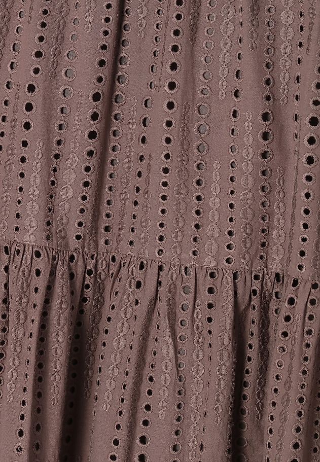MAXI SKIRT WITH EMBROIDERY CHIKA MAXI SKIRT WITH EMBROIDERY CHIKA BRĄZOWY 5
