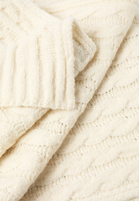 ŠÁLA S PŘÍMĚSÍ VLNY – VOLIS ECRU 2