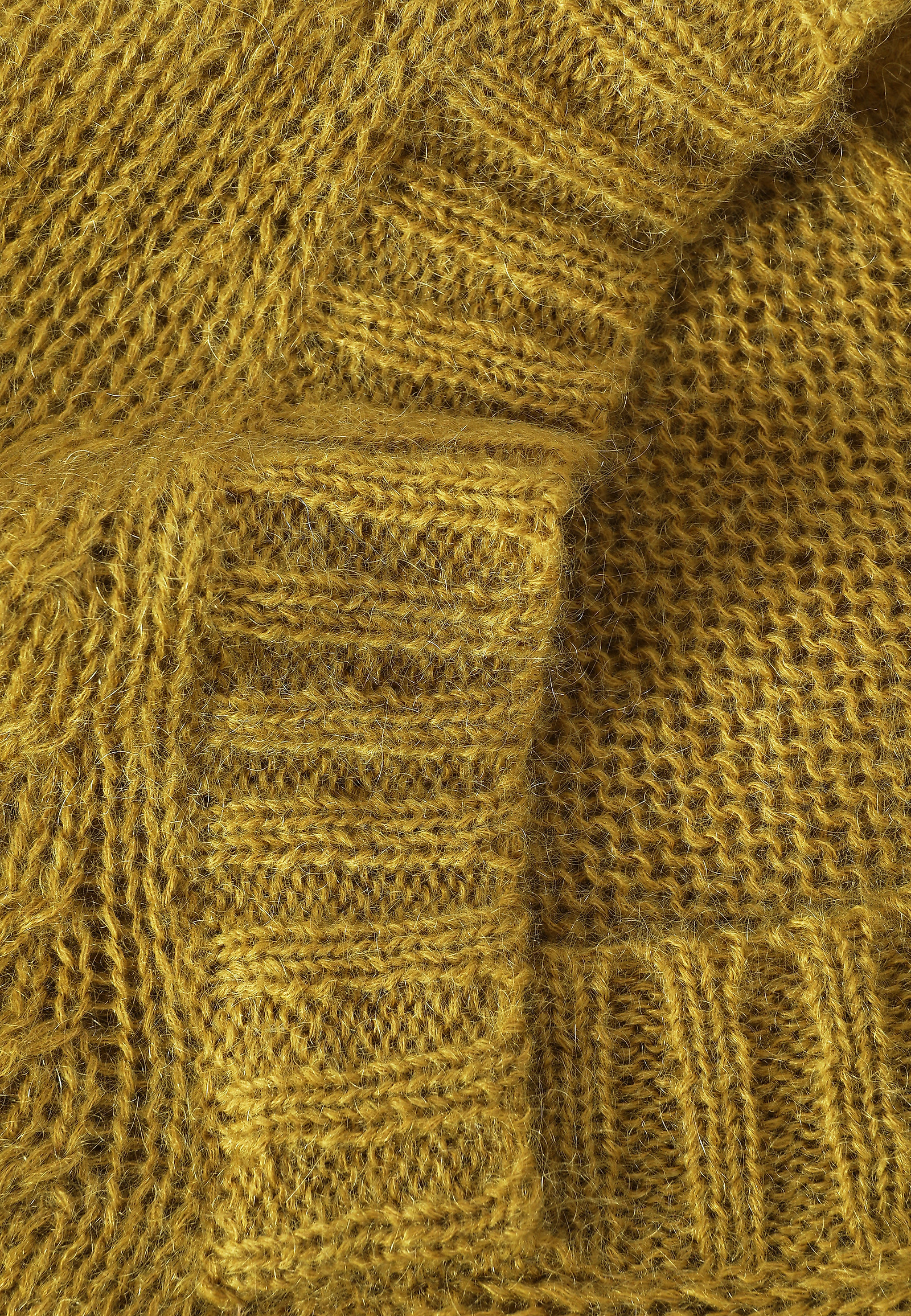 CASUALOWY SWETER Z WEŁNĄ I MOHEREM - MAI 1 CASUALOWY SWETER Z WEŁNĄ I MOHEREM - MAI 1 ZIELONY 115810