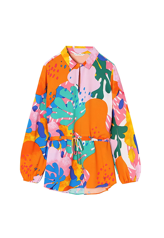 COLECȚIA BLOOMING: BLUZĂ DE DAMĂ CU MODEL LENAZJA COLECȚIA BLOOMING: BLUZĂ DE DAMĂ CU MODEL LENAZJA MULTICOLOR 5