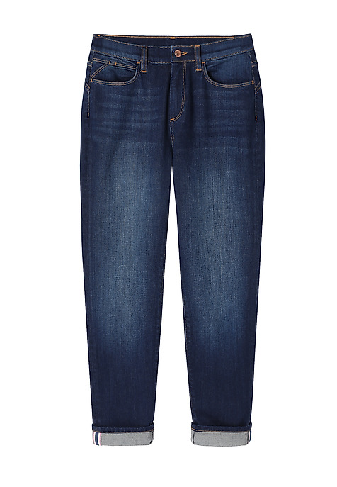 FITTED LADIES’ DENIM JEANS - ALANA 1 BLUE 2