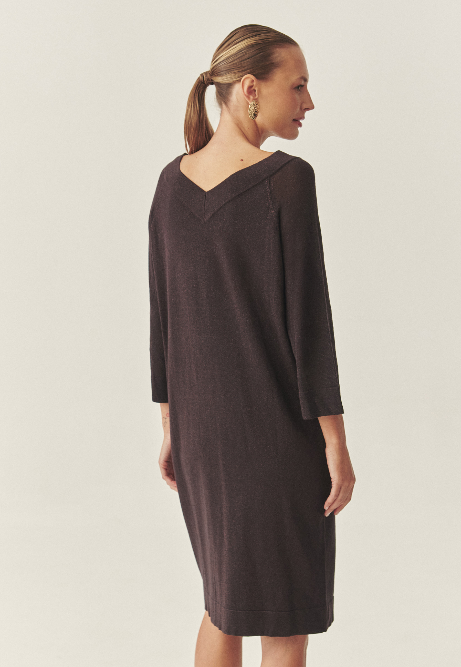 ROCHIE TRICOTATĂ DIN FIRE STRĂLUCITOARE -TAYA MARO 2