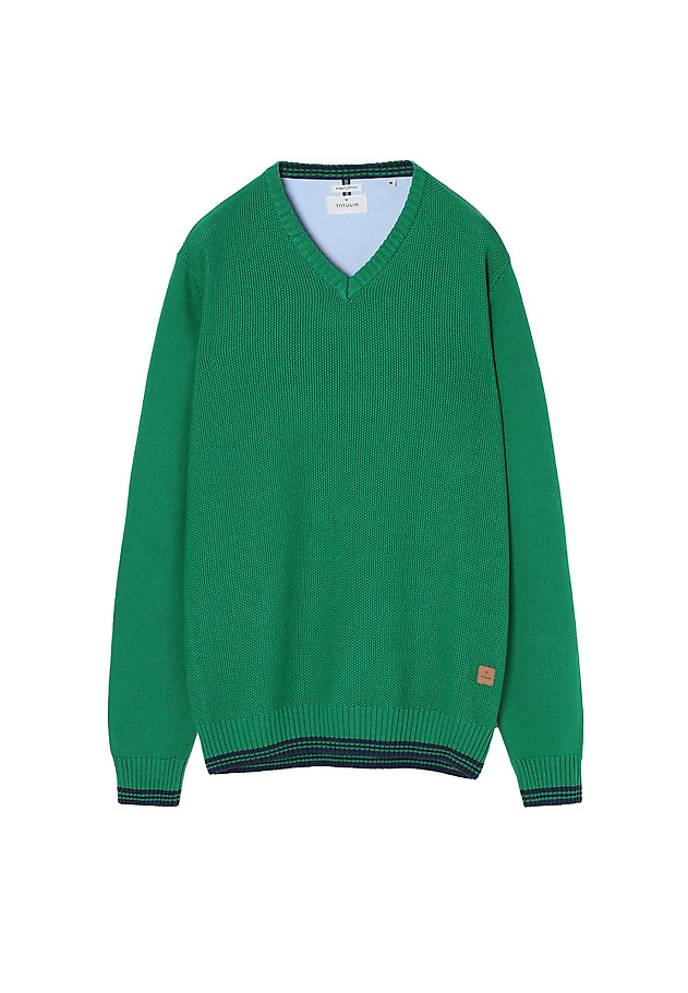 PULOVER PENTRU BĂRBAȚI MARK 1 PULOVER PENTRU BĂRBAȚI MARK 1 VERDE 7