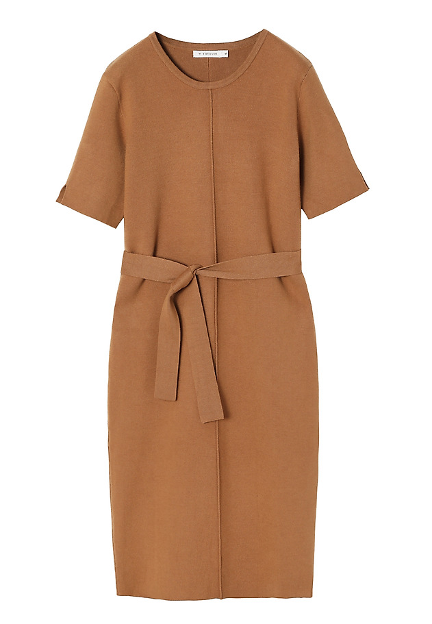 LADIES’ SHORT-SLEEVED DRESS TIED AROUND THE WAIST - JENNIFER LADIES’ SHORT-SLEEVED DRESS TIED AROUND THE WAIST - JENNIFER BEŻOWY 7