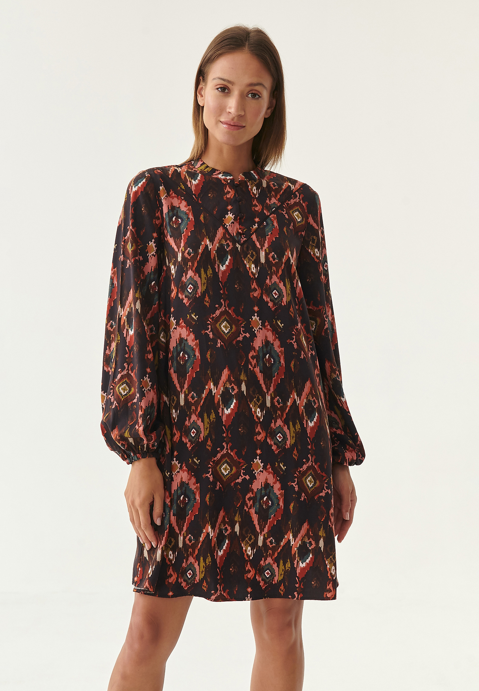 ŽENSKA BOHO OBLEKA ENSA ŽENSKA BOHO OBLEKA ENSA VEČBARVNA 82476