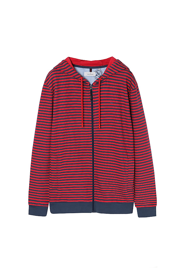 MEN'S ZIP HOODIE KENY MEN'S ZIP HOODIE KENY CZERWONY 6