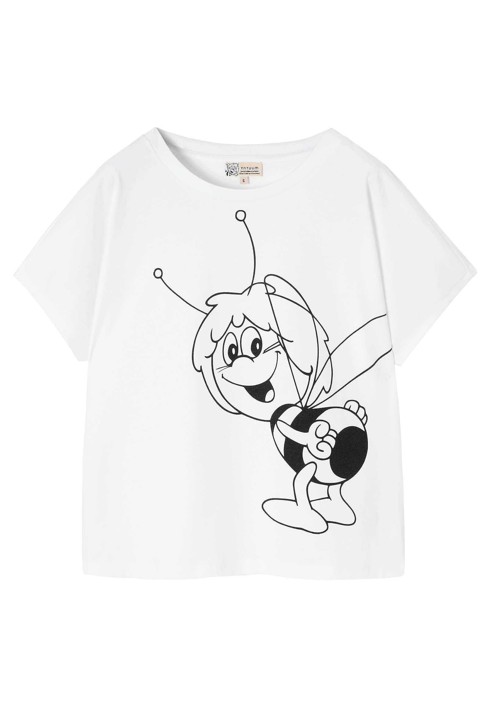 TRICOU DIN BUMBAC IMPRIMAT - NILS TRICOU DIN BUMBAC IMPRIMAT - NILS ALB 110336