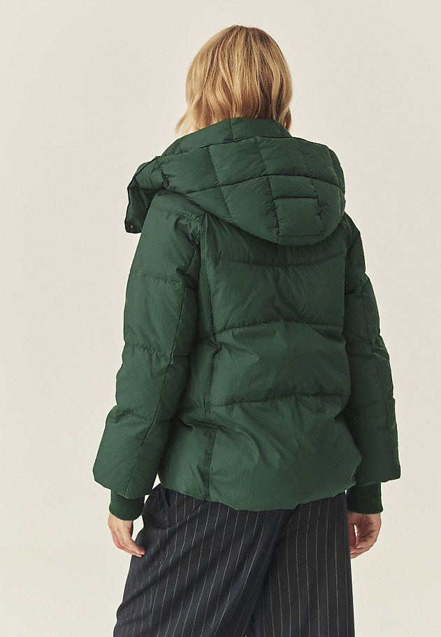 JACKETĂ DE IARNĂ CU GLUGĂ - SOWA JACKETĂ DE IARNĂ CU GLUGĂ - SOWA VERDE 3