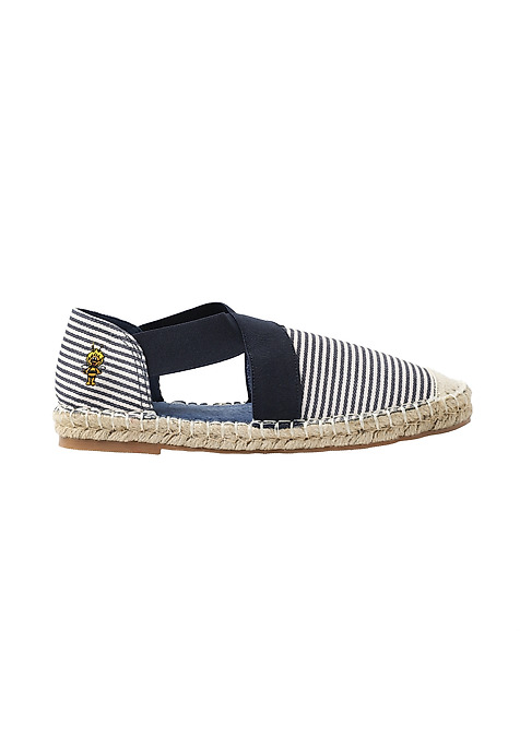 BAWEŁNIANE ESPADRYLE — ESPI 1 GRANATOWY 2
