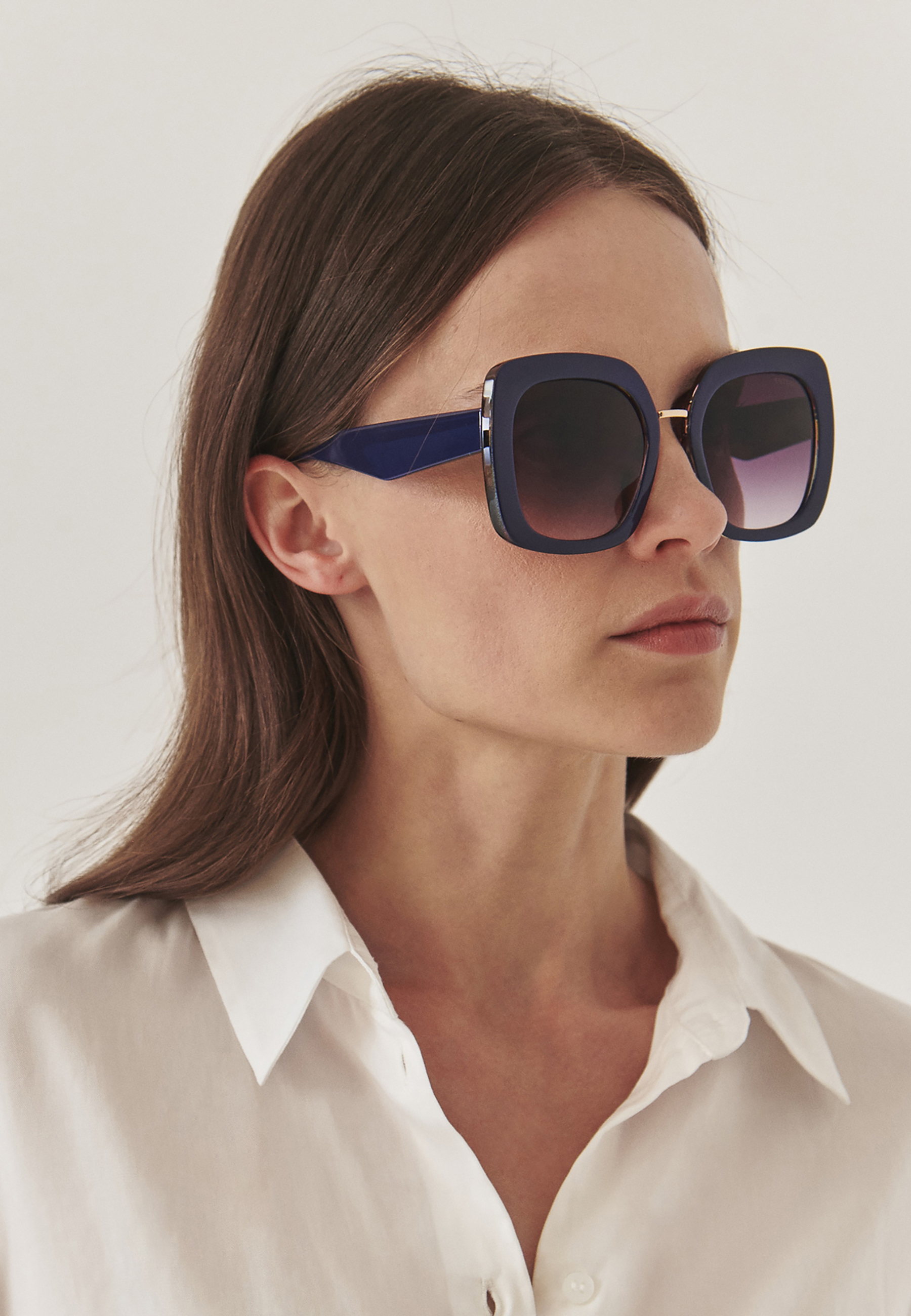 DAMSKIE OKULARY PRZECIWSŁONECZNE MONA GRANATOWY 2