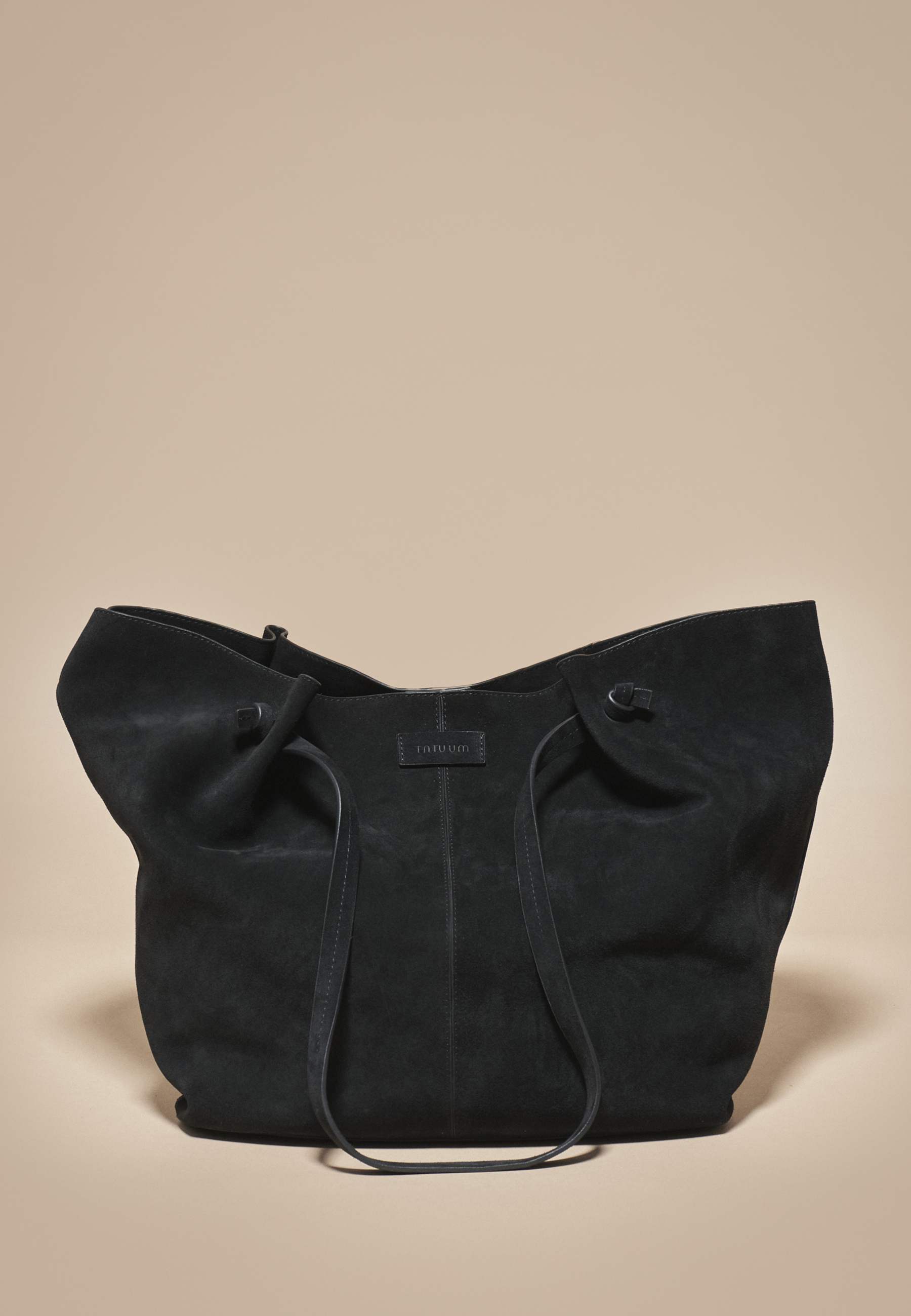 SEMIŠOVÁ TAŠKA S KOZMETICKOU TAŠTIČKOU - ORIA ČIERNA 2