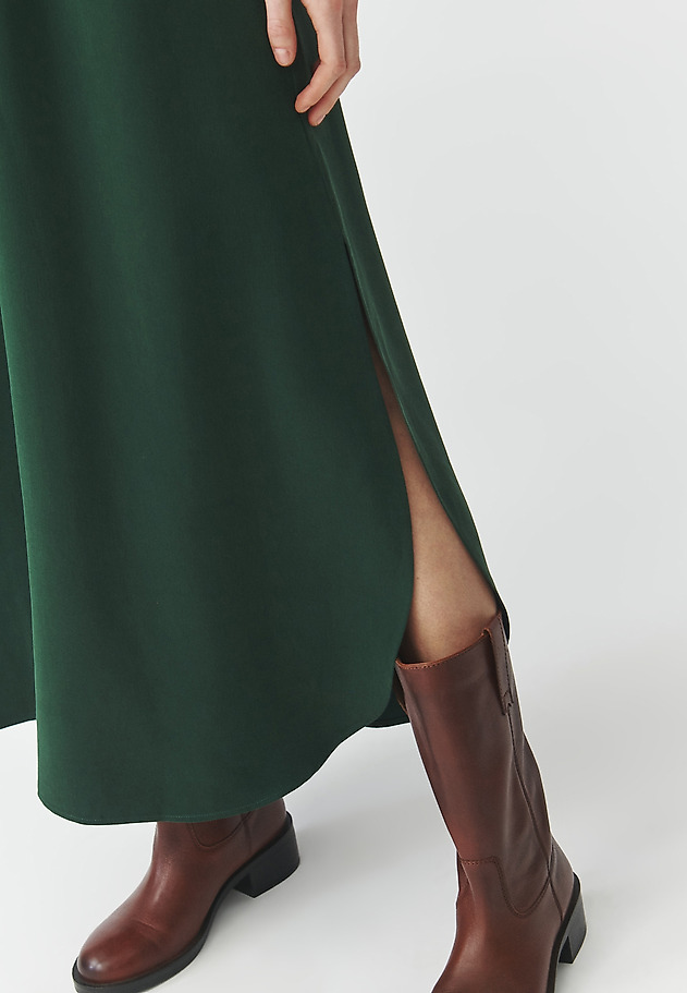 FUSTĂ MIDI, DIN ȚESĂTURĂ — KATIA FUSTĂ MIDI, DIN ȚESĂTURĂ — KATIA VERDE 5