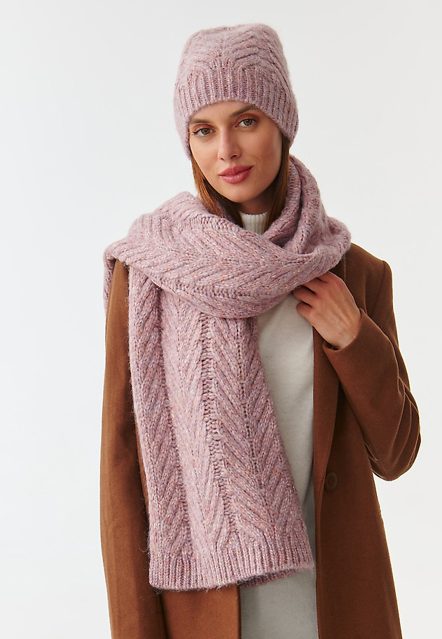 FULAR DE DAMĂ, DIN TRICOT WELLIR FULAR DE DAMĂ, DIN TRICOT WELLIR ROZ 1